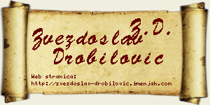 Zvezdoslav Drobilović vizit kartica